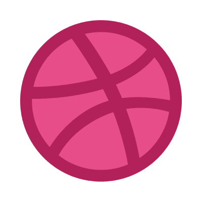 Dribbble logo — city chapter lead design community