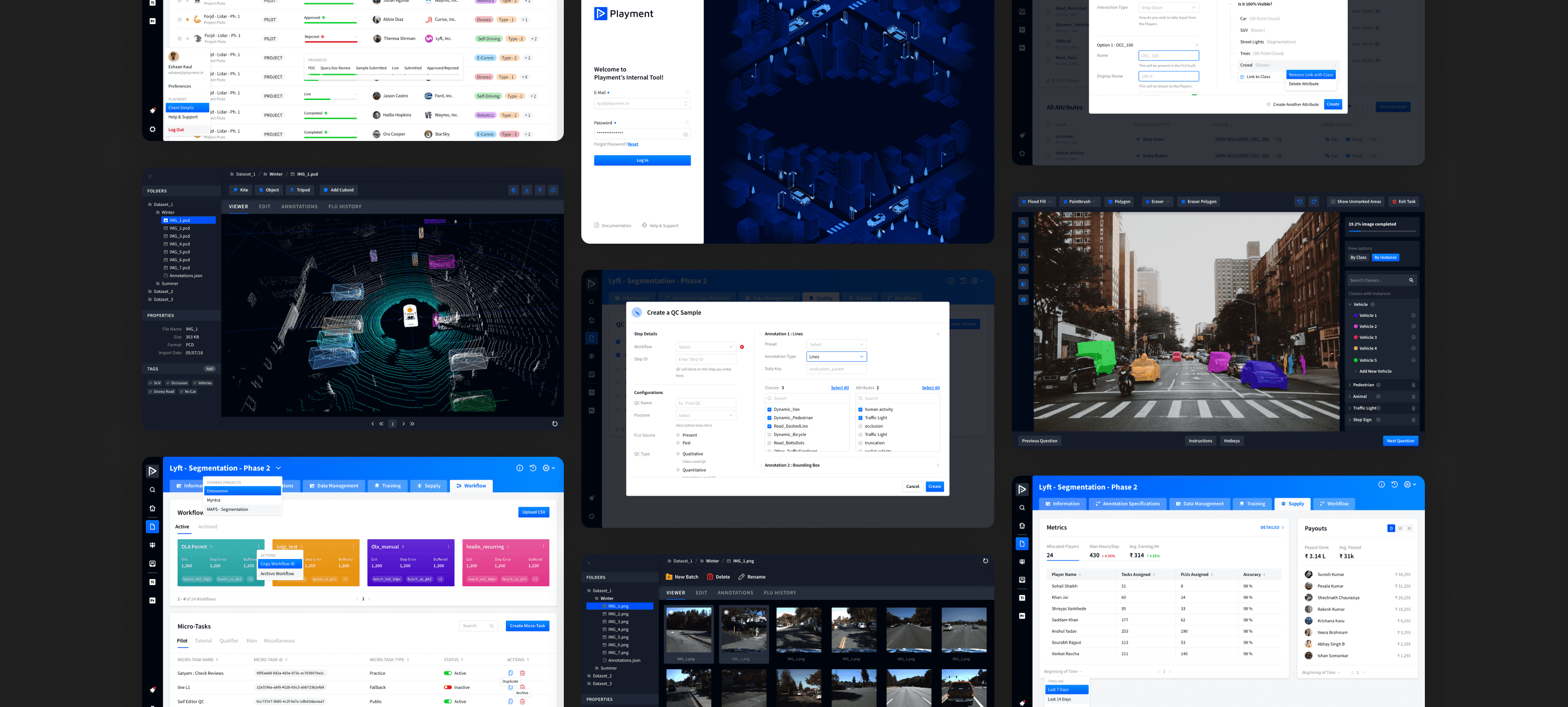 Playment Jarvis & Pixel Design System — project management platform cover