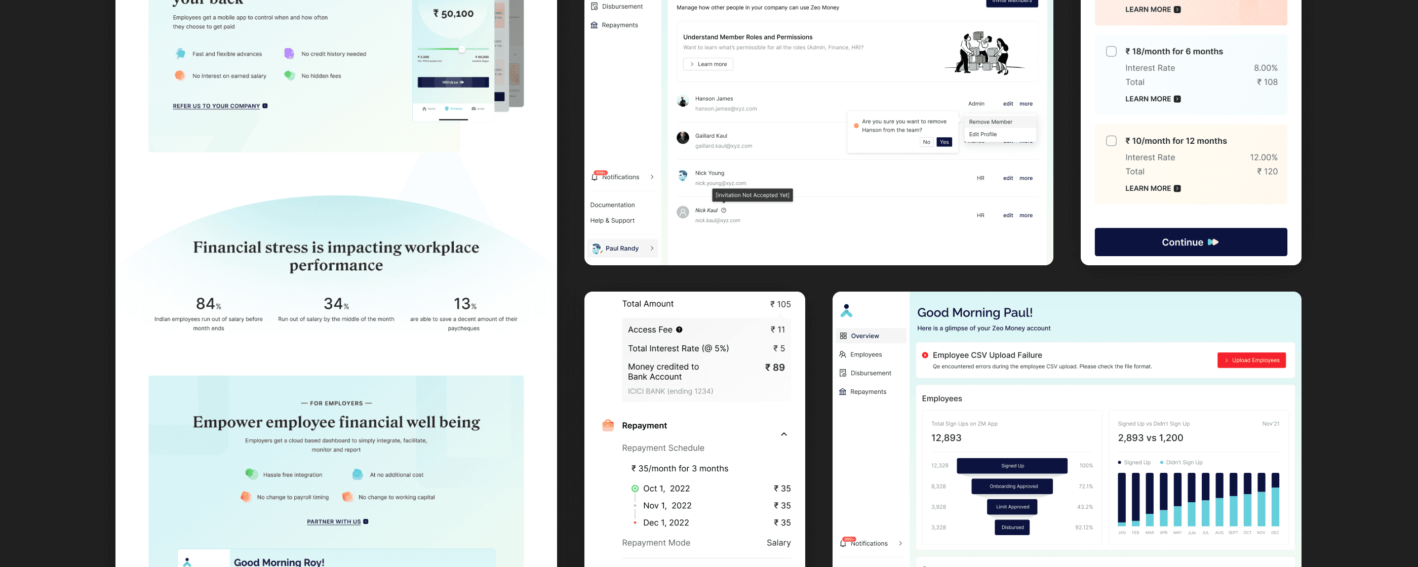 Zeo Money Earned Wages Access — employee financial wellness platform cover